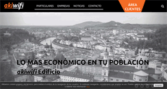 Desktop Screenshot of akiwifi.es
